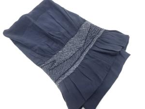 絞り　青海波模様　男物兵児帯